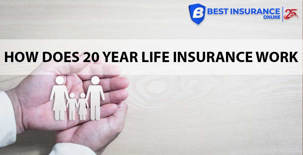 how does 20 year term life insurance work in canada